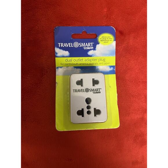 CONAIR Travel Smart Plug Adapter Type A FOR USE IN- N&S America/Japan/Australia - Picture 1 of 6
